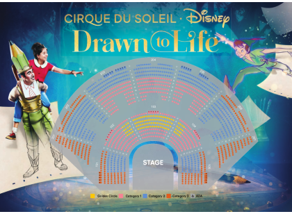 Cirque du Soleil | Drawn to Life - Disney (Category 2)